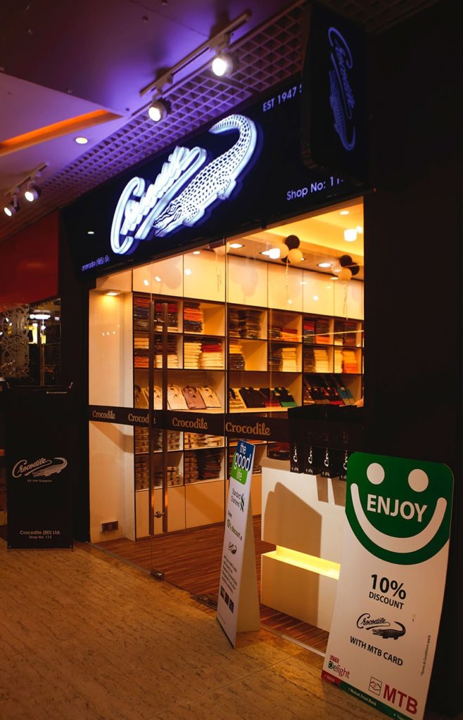 Original Crocodile Brand Store Opened 